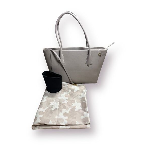 Dagne Dover Large Signature‎ Legend Tote Bleecker Blush Travel Bag NWOT - Picture 1 of 8